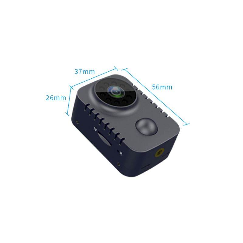 HD Mini Body Camera Wireless 1080P Security pocket Cameras Motion Activated Small Nanny Cam for Cars standby PIR Camera