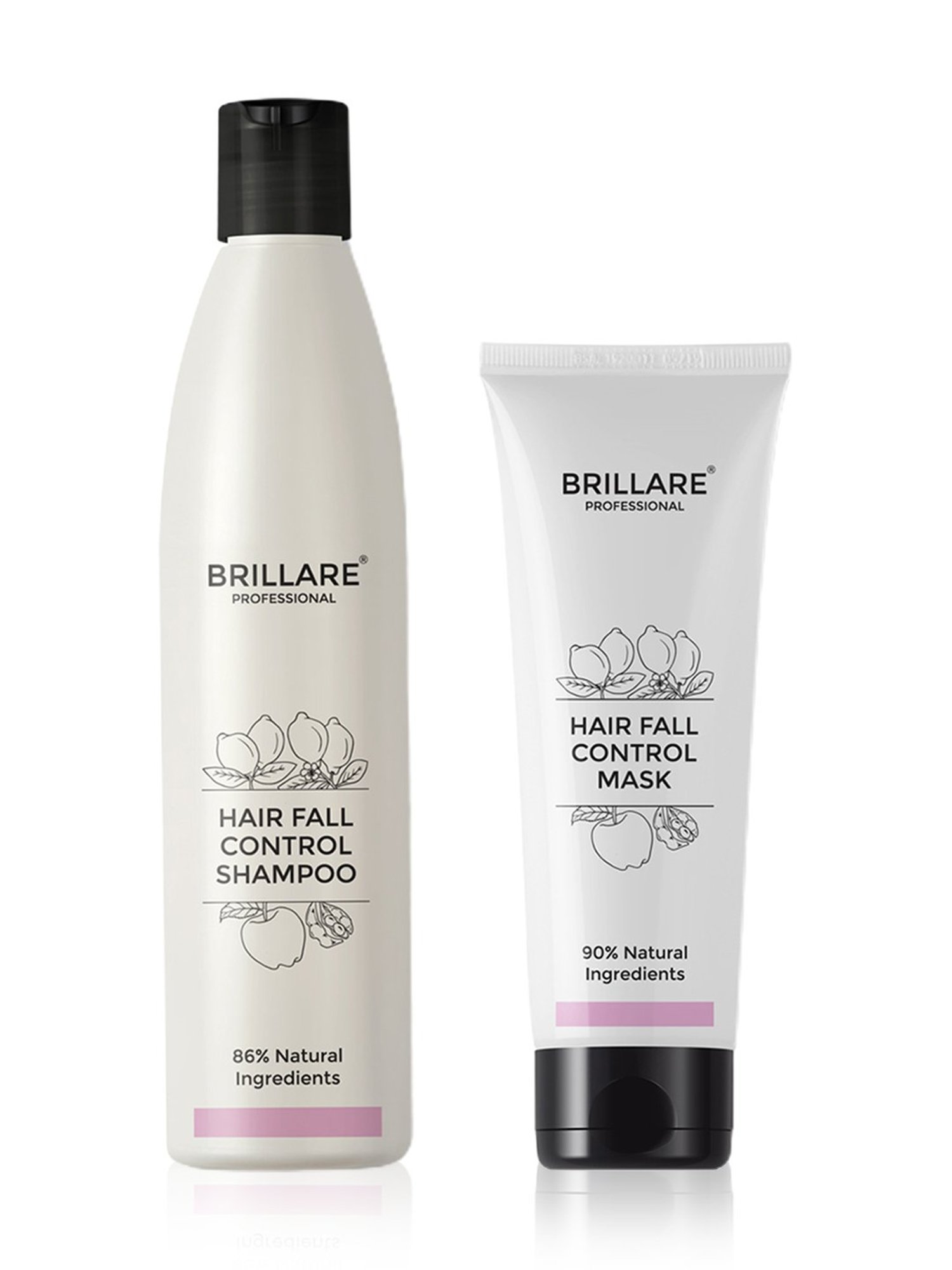 Brillare Hair Fall Control Shampoo & Hair Fall Control Mask Combo