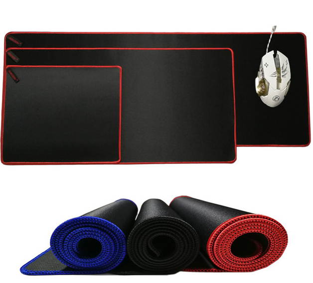 Large Gaming Mouse Pad Gamer Solid Color Locking Edge Keyboard Mouse Mat Gaming Grande Desk Mousepad for CS GO LOL Dota Game