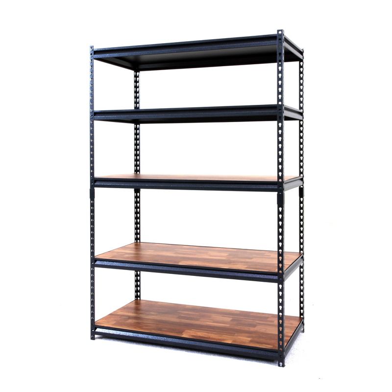 Rubbermaid Shed Shelf, Wire Basket & 50 Lbs Capacity 34" Tool Rack (2 of Each)