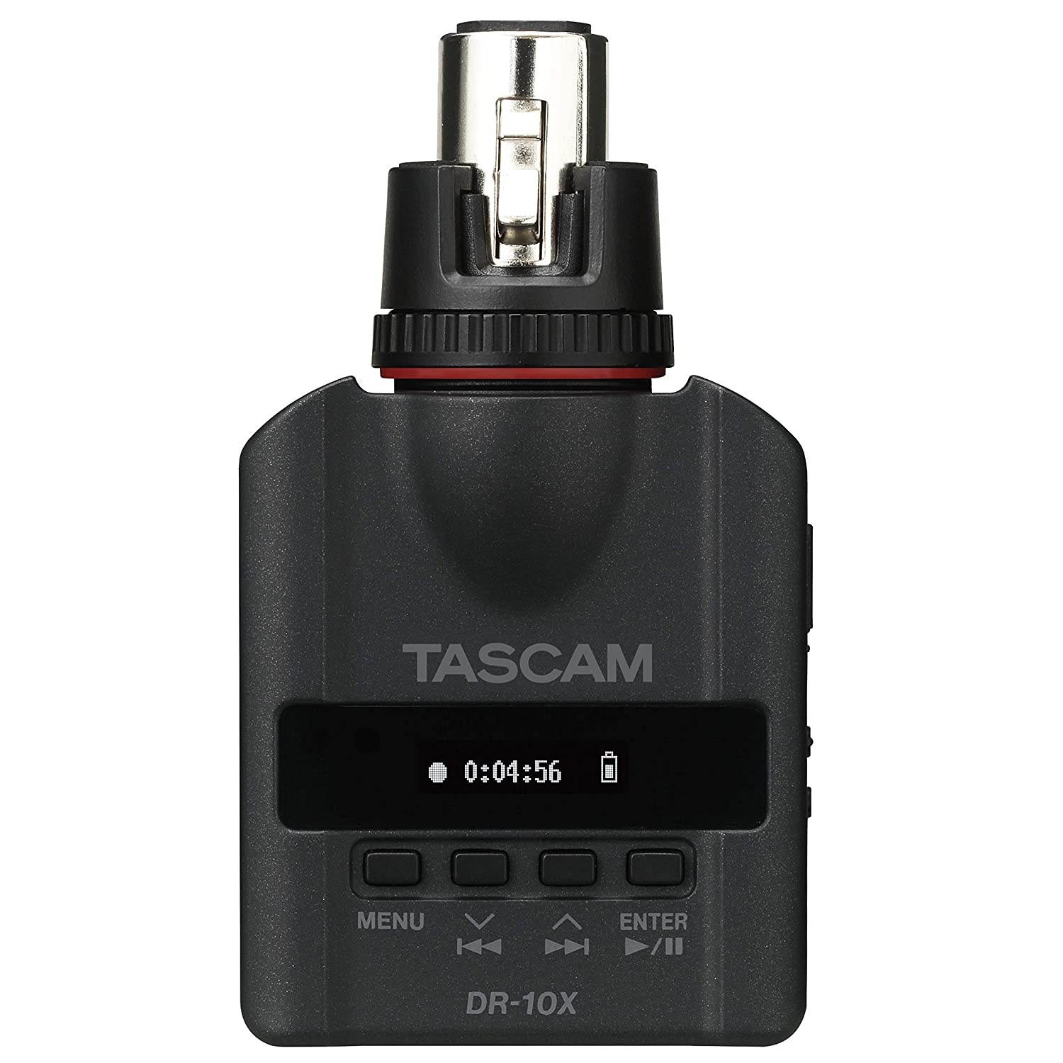 Tascam DR-10X Plug-On Linear PCM Digital Audio Recorder for XLR Microphones