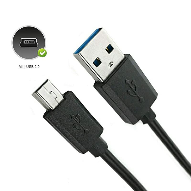 5FT Replacement Power Charger Cord Data Cable for Texas Instruments TINspire CX and TINspire CX CAS TI 84 Plus C Silver Edition and TI 84 Plus CE Graphing Calculators