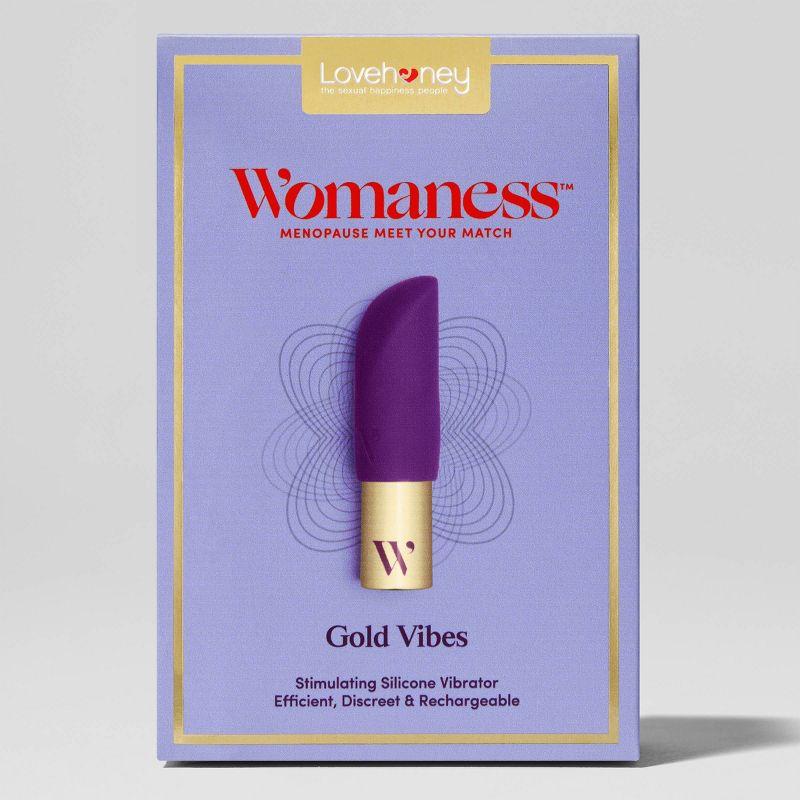 Womaness Gold Vibes Vibrating Massager