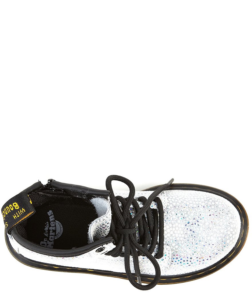 Dr. Martens Girls' 1460 Metallic Suede Boots (Youth)