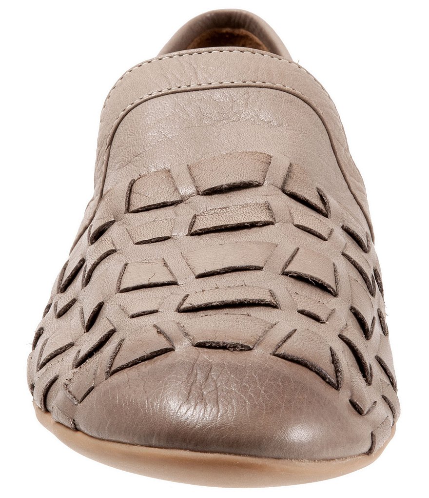 Bueno Kristy Woven Leather Slip-On Flats
