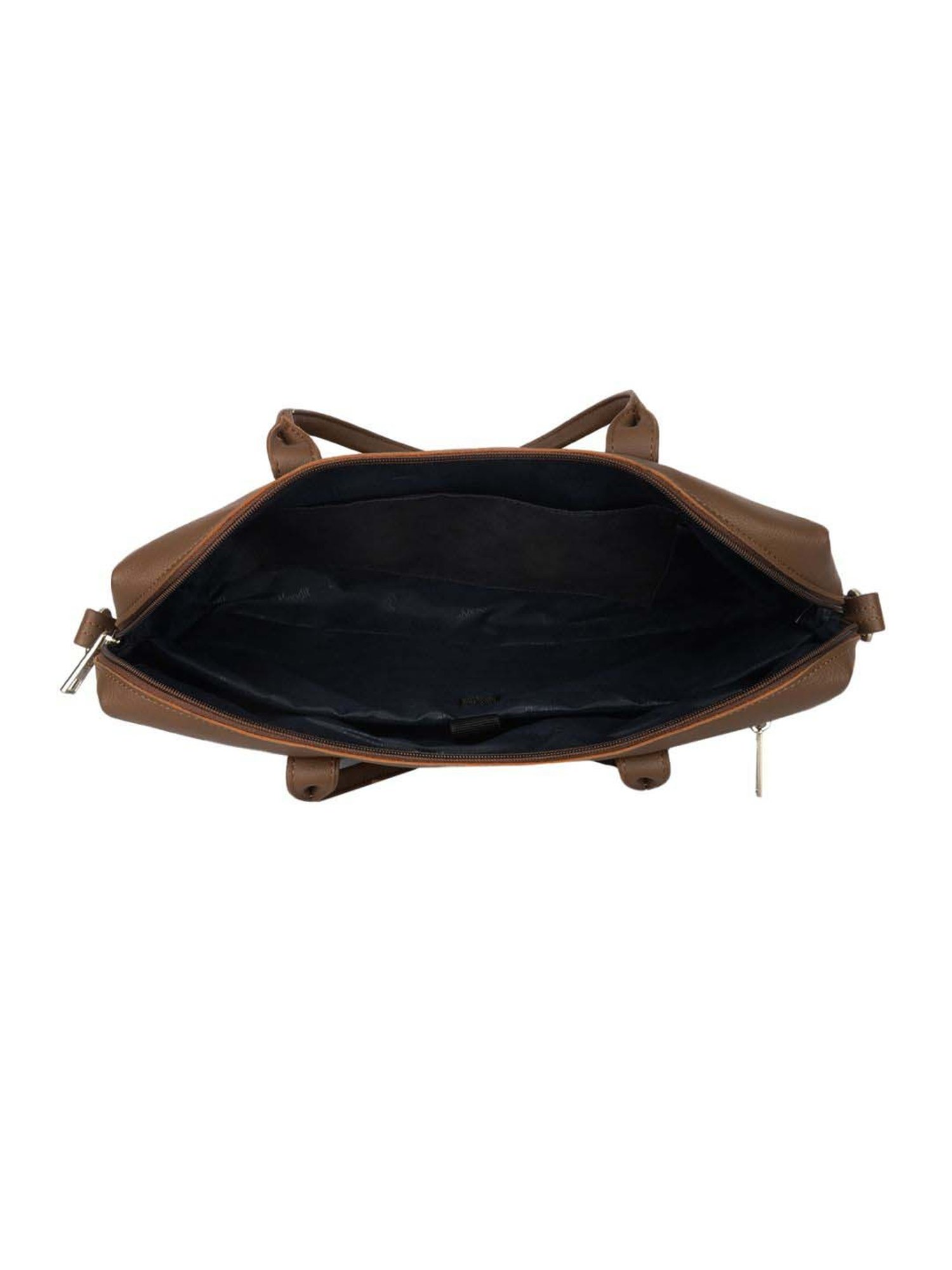 Baggit Mud PVC Solid Laptop Messenger Bag