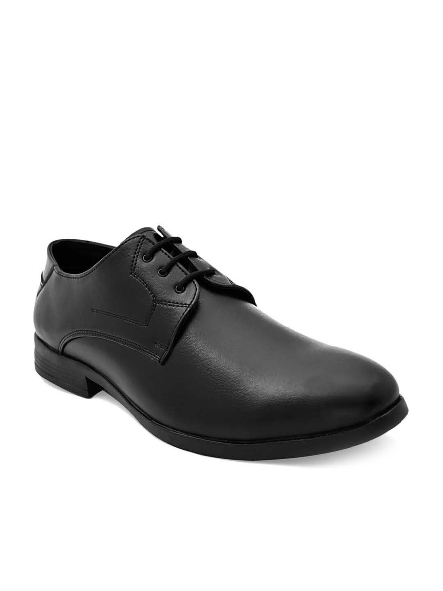 Giorgio Men's Black Derby Shoes