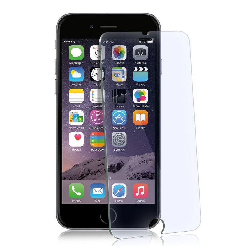 INSTEN Tempered Glass Screen Protector compatible with Apple iPhone 6/6s