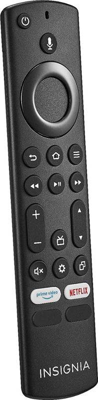 Insignia - Fire TV Replacement Remote for Insignia and Toshiba - Black