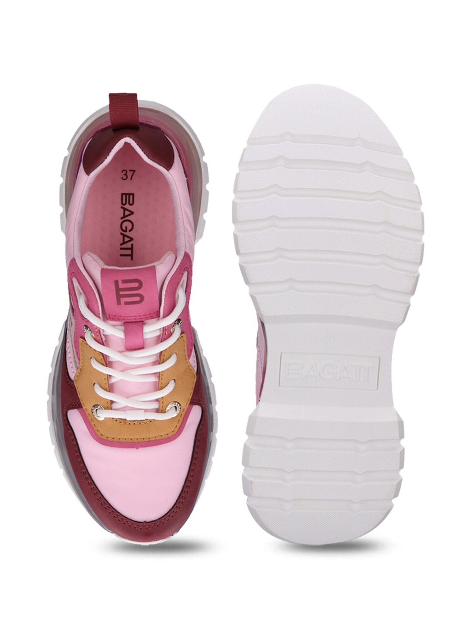 Bagatt Women's Athena Pink Sneakers