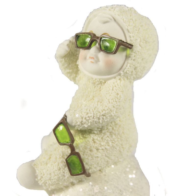 Dept 56 Snowbabies 3.75" Ready For The Shine Sunshine Sunglasses  -  Decorative Figurines