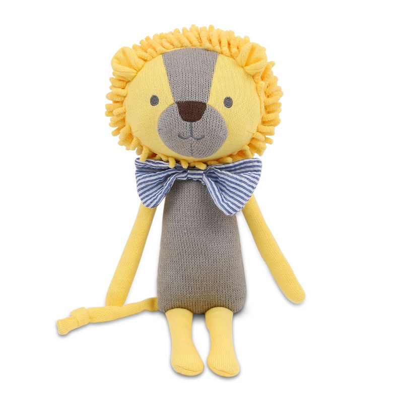 The Peanutshell Leon the Lion Knit Plush