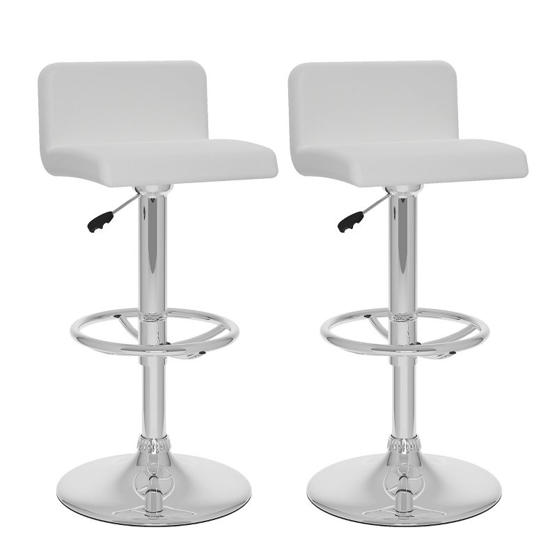 Set of 2 Counter And Barstools White - CorLiving