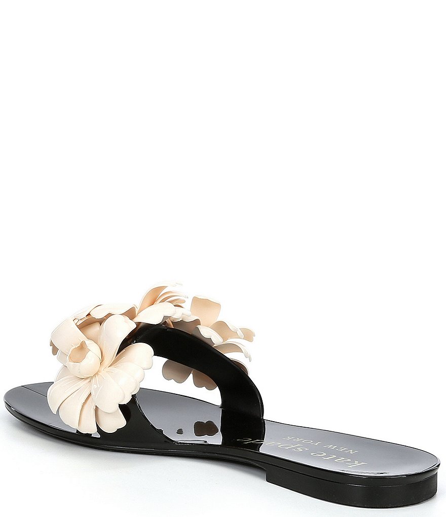 kate spade new york Jaylee 3D Flowers Jelly Slides