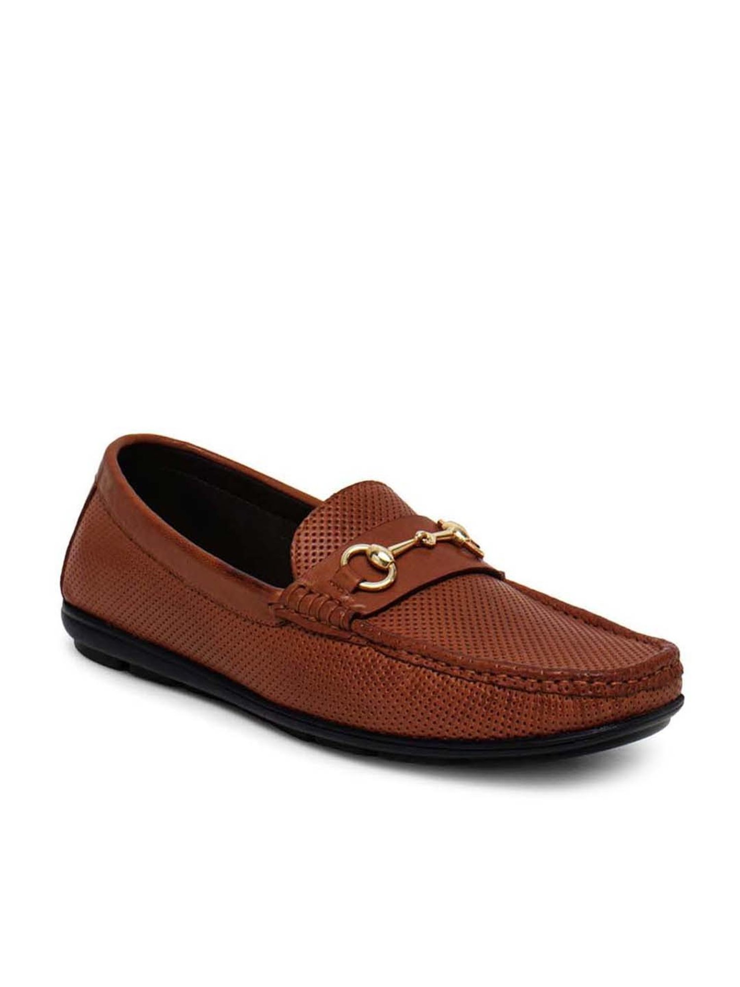 Ezok Men's Tan Casual Loafers