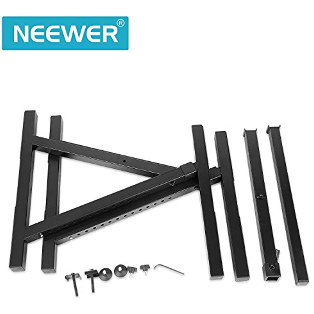Neewer&reg; Heavy Duty Z-Style Keyboard Stand with 23.2-35.4"/59-90cm Adjustable Height and 24.6-40.9"/62.6-104cm Adjustable Width