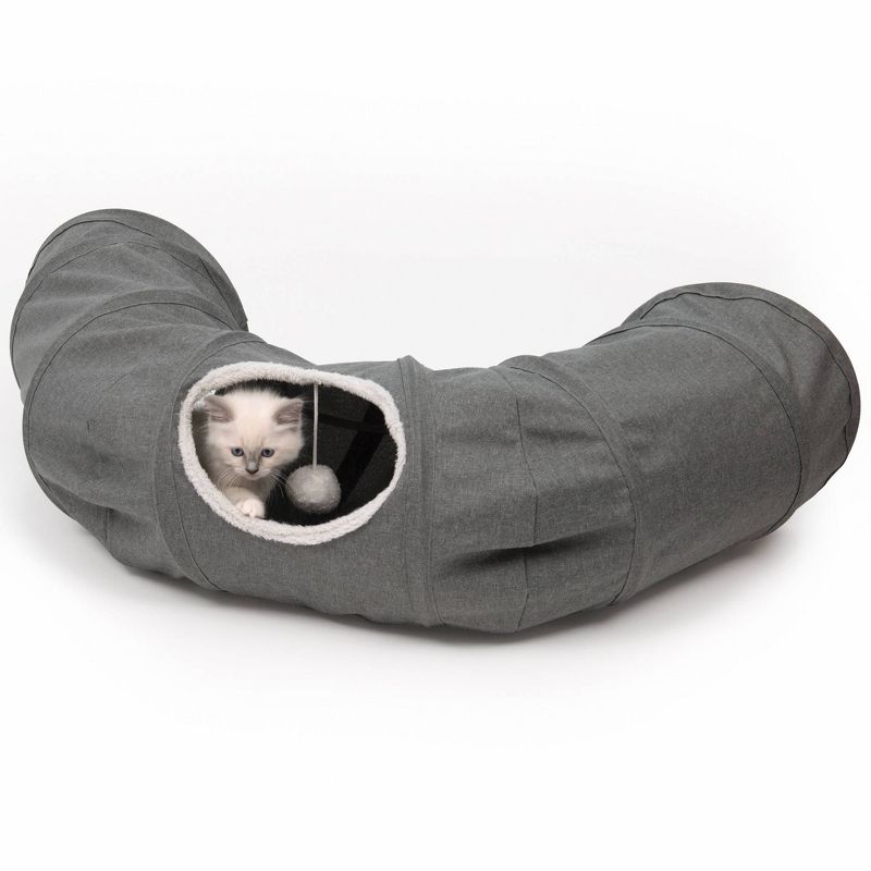 Catit Vesper Tunnel Cat Toy - Gray