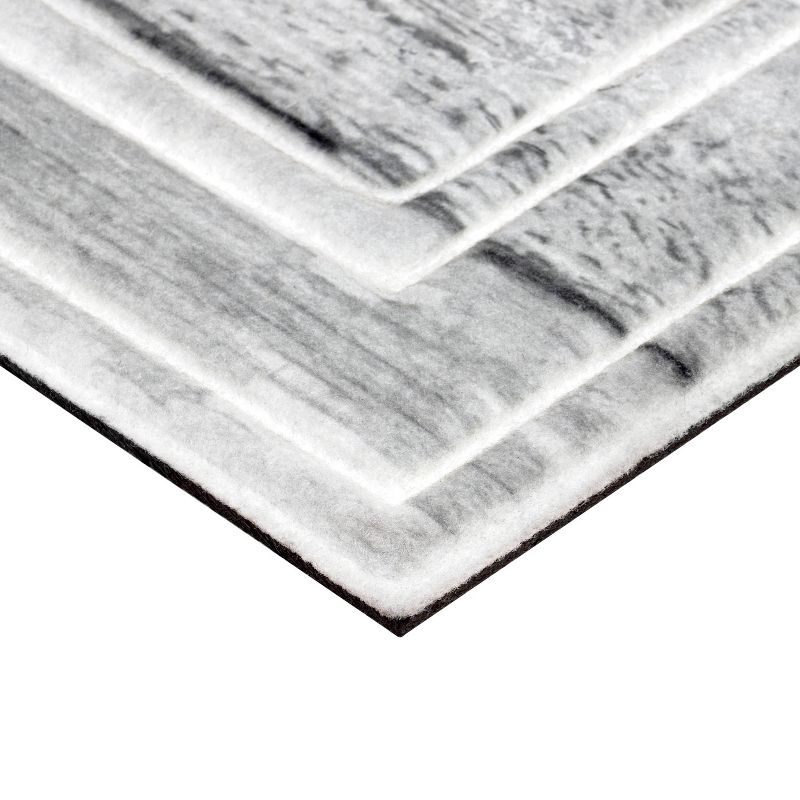 2'x3' Fashionables Deluxe Be Our Guest Doormat White - Apache Mills