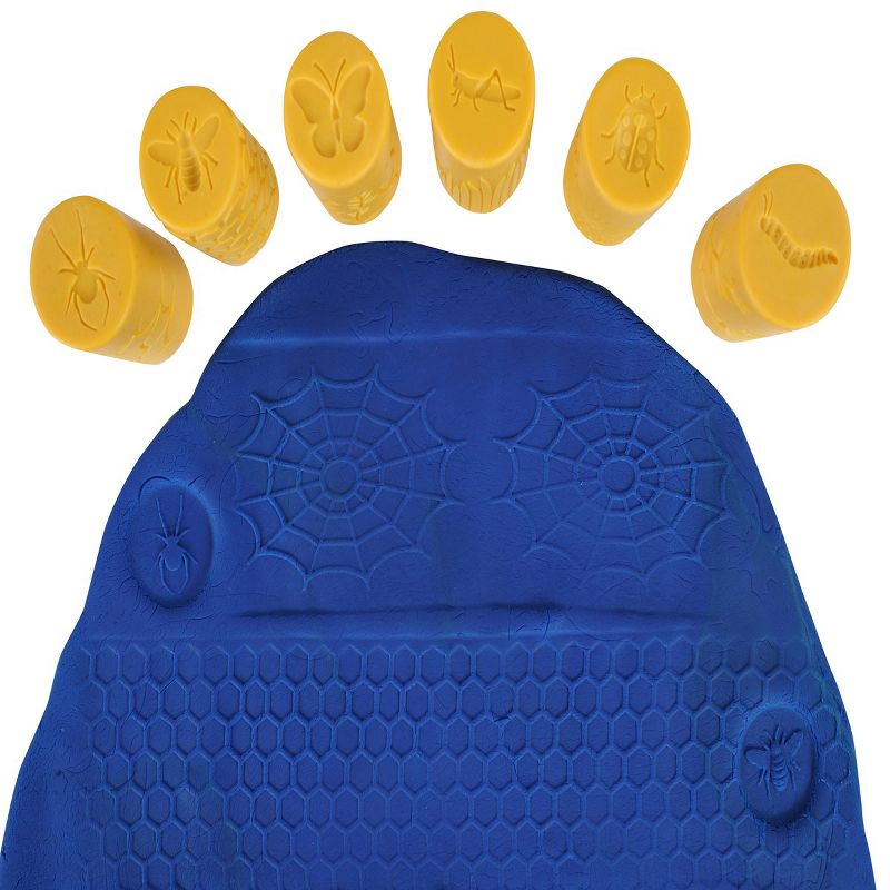 Yellow Door Garden Bugs Dough Rollers  - 6 Pieces