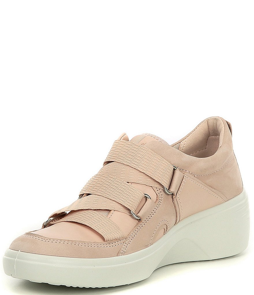 ECCO Soft 7 Wedge Strap Sneakers