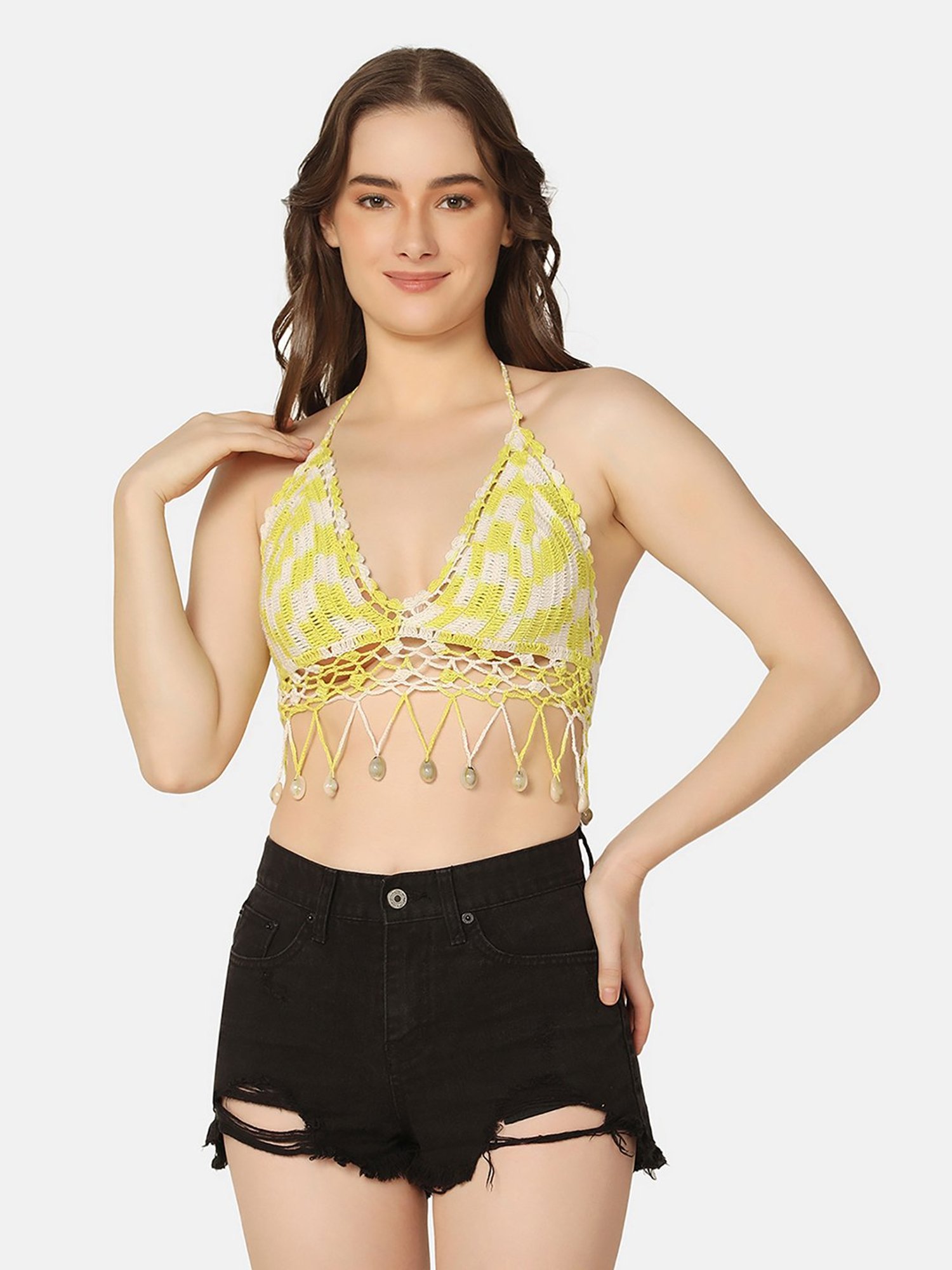 Da Intimo Light Green Bralette