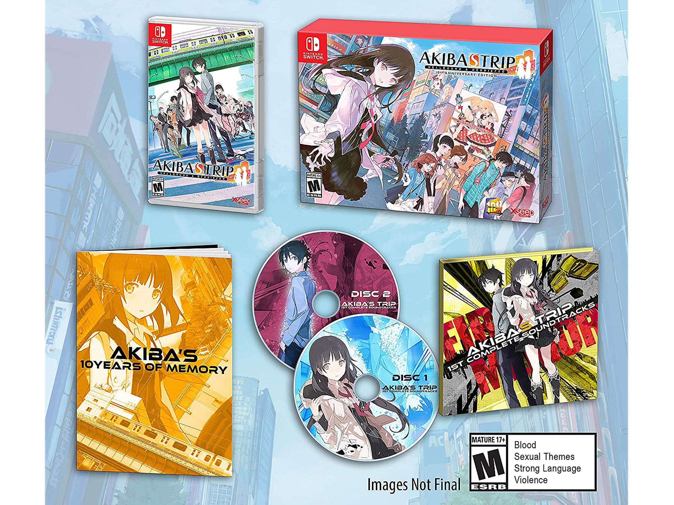 Akiba's Trip: Hellbound & Debriefed - 10th Anniversary Edition - Nintendo Switch