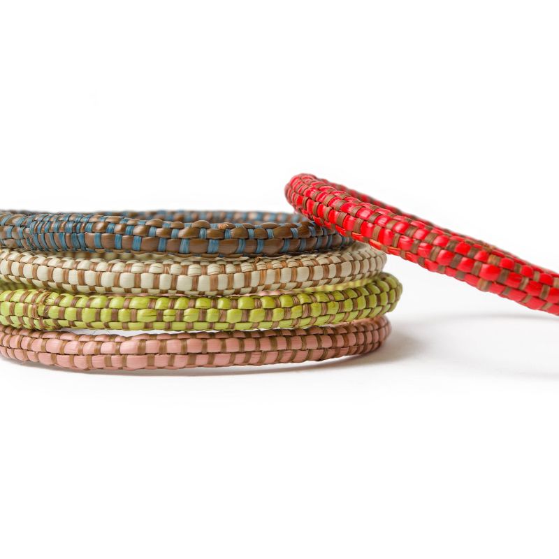 Set of 5 Cotton Jewelry Bangles - All Across Africa