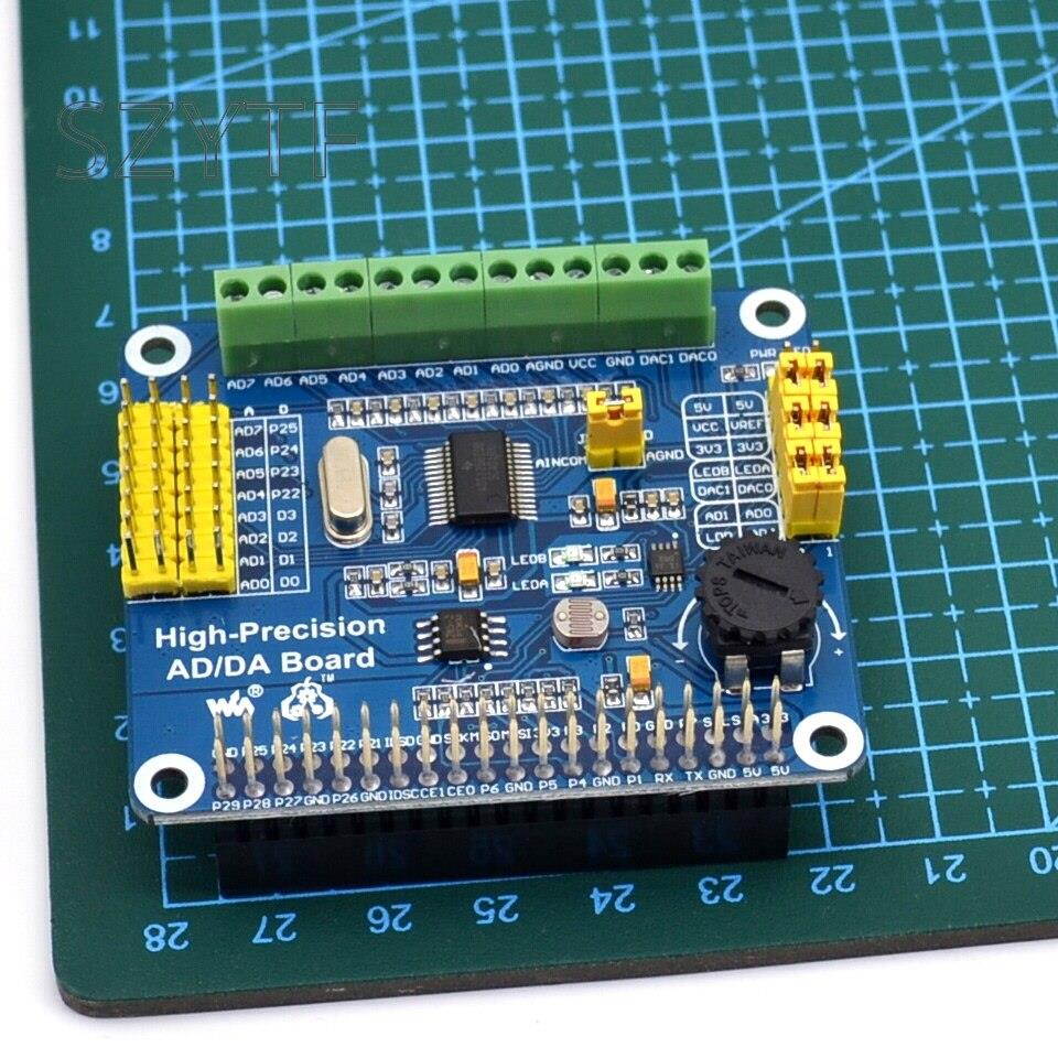 High Accuracy Raspberry Analog Devices AD DA Digital to Analog Digital Modules