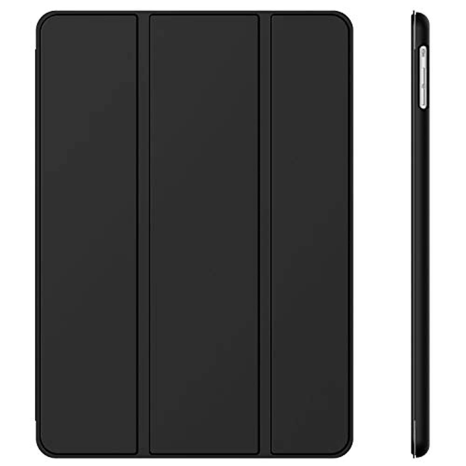 jetech case for apple ipad air 1st edition (not for ipad air 2), smart cover with auto wake/sleep, black