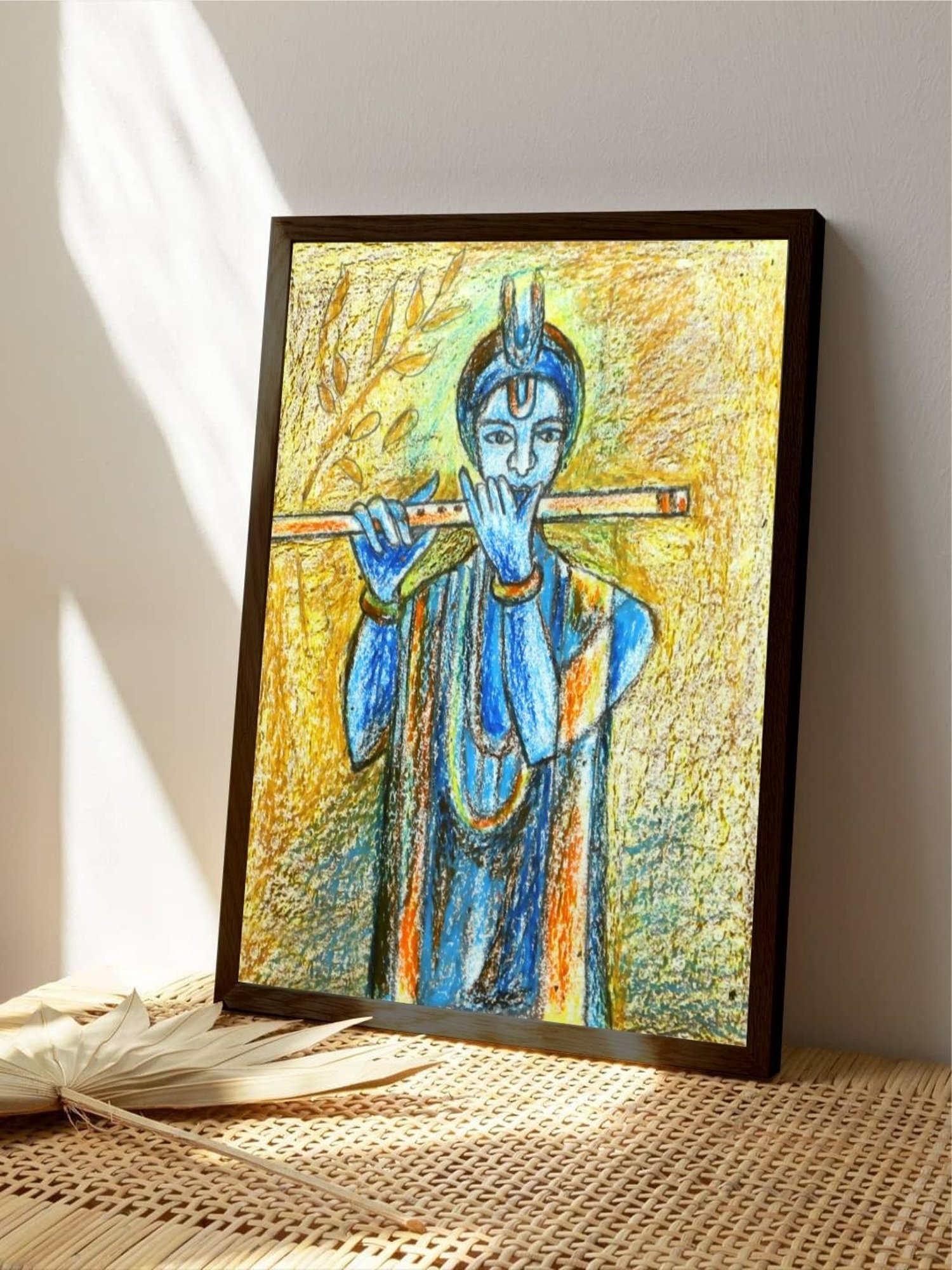 The Art House Abstract Multicolor Canvas Painting