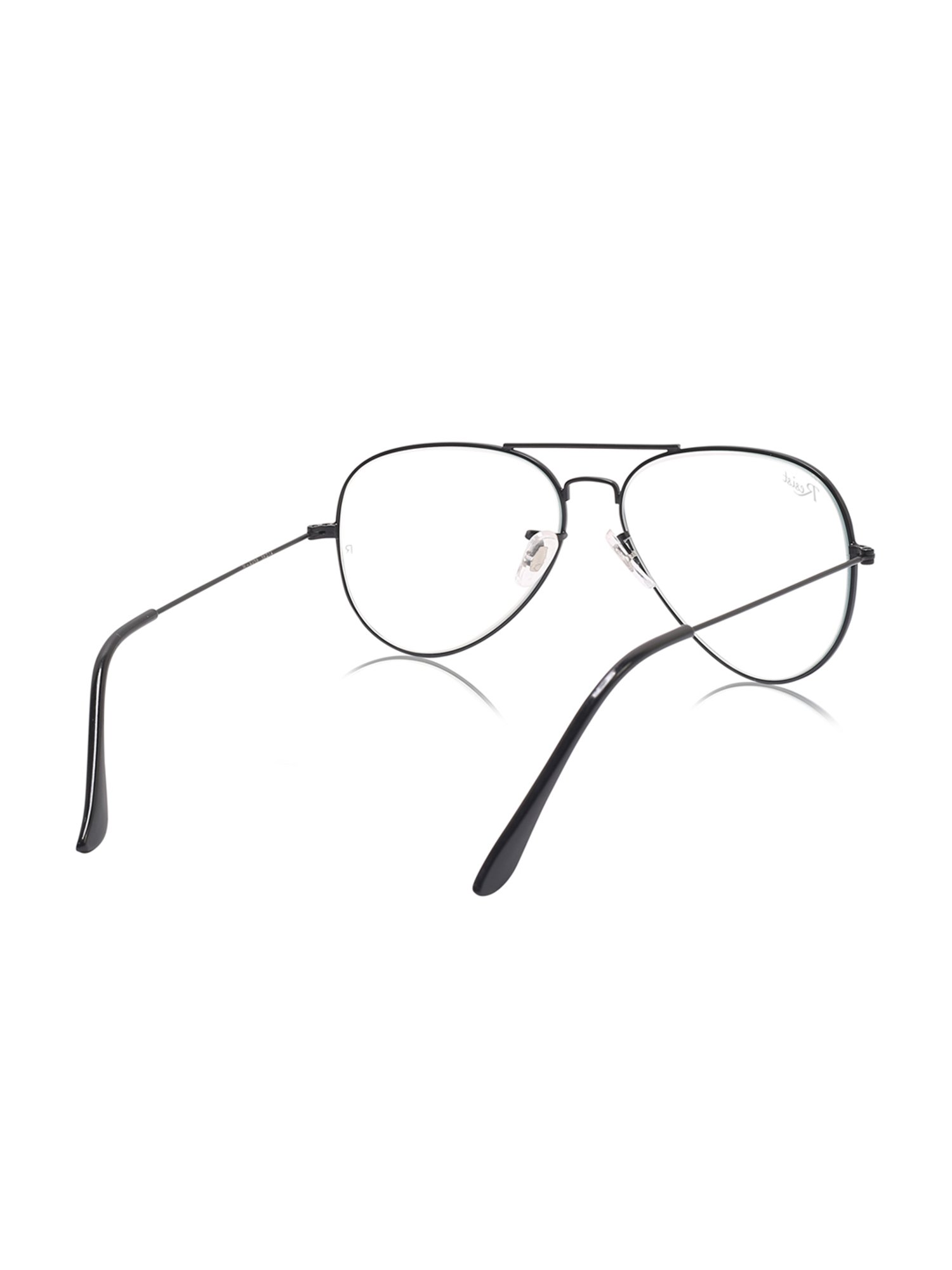 Resist Eyewear Clear Aviator UV Protection Unisex Sunglasses