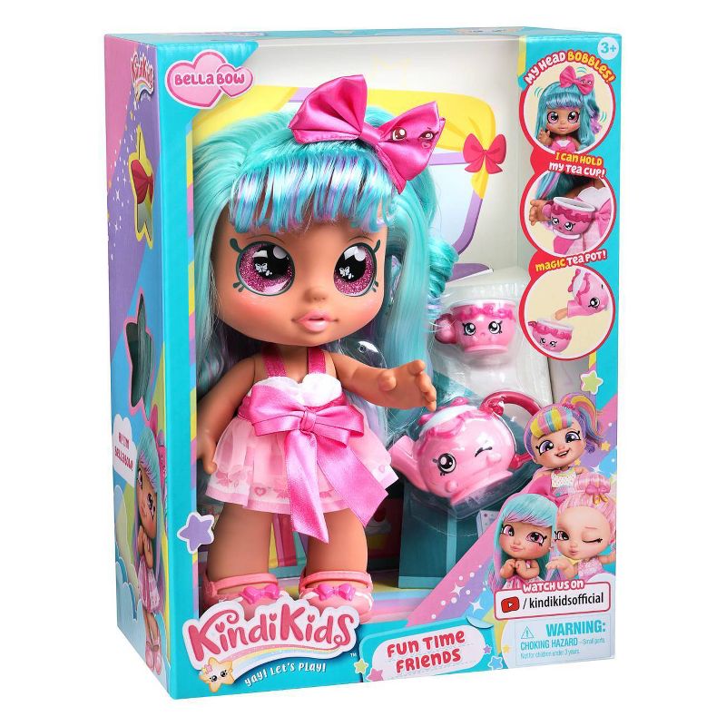 Kindi Kids Bella Bow Fun Time Doll