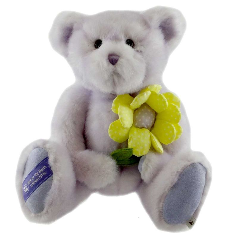 Boyds Bears Plush 14.0" Violet& Petals Exclusive Bear Of The Month  -  Decorative Figurines