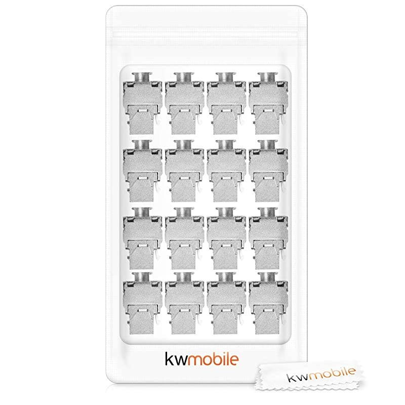 Keystone Module Jacks 6 Piece CAT6A Shielded Keystone Jack RJ45 Cat 6A Ethernet Module 10 Gbit with Shielded Metal Housing