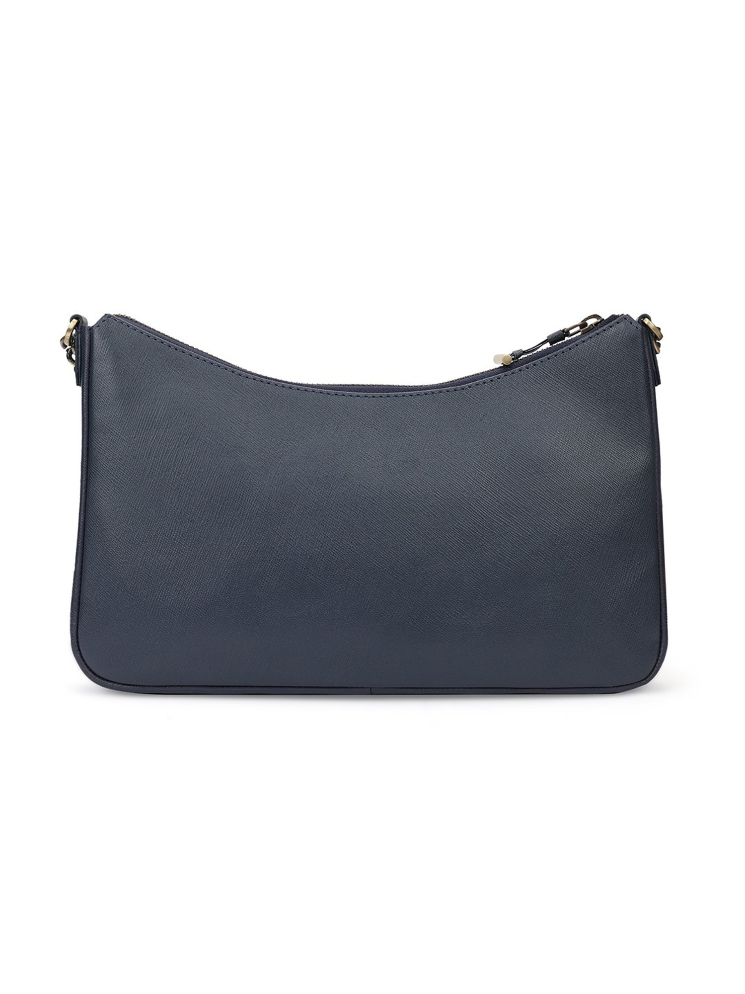 PERQUISITE STEPHANIE Blue Solid Small Sling Handbag