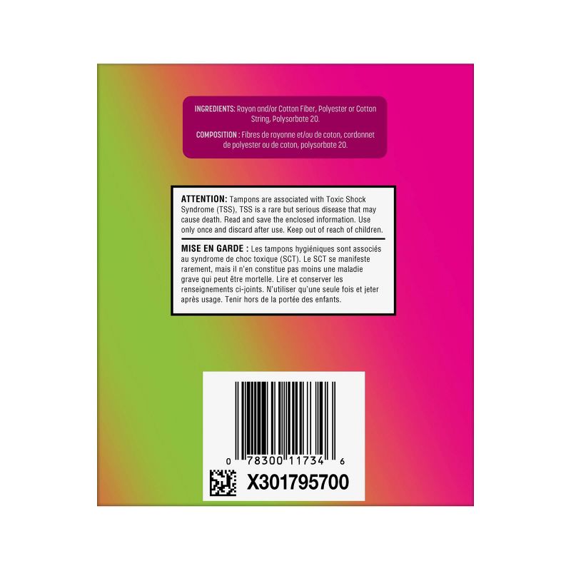 Playtex Sport Unscented Plastic Tampons - Super - 48ct