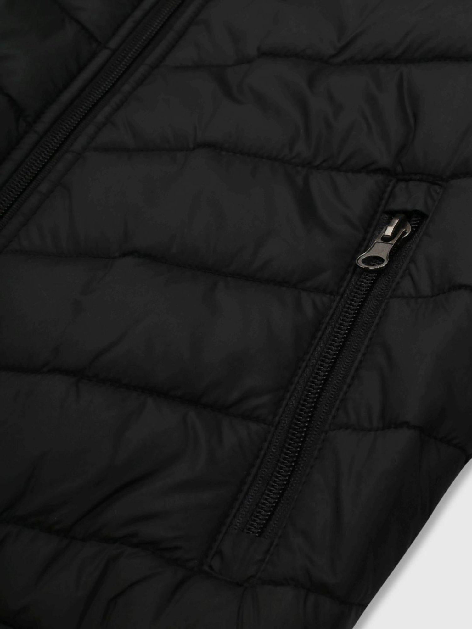 Elle Kids Black Self Pattern Jacket