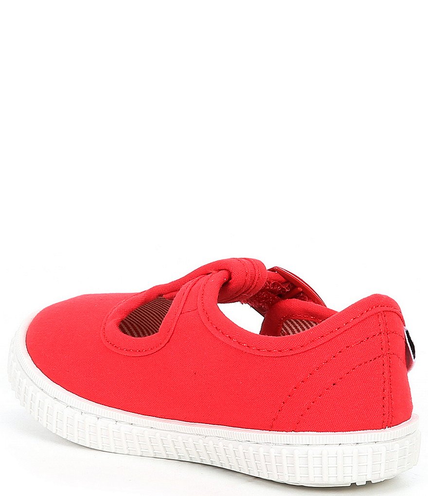 Copper Key Adventure Wear Girl's Bestee-A Washable Canvas T-Strap Sneakers (Infant)