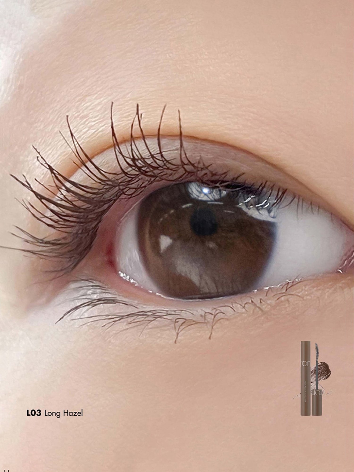 Rom&nd Han All Fix Mascara L03 Long Hazel - 7 gm