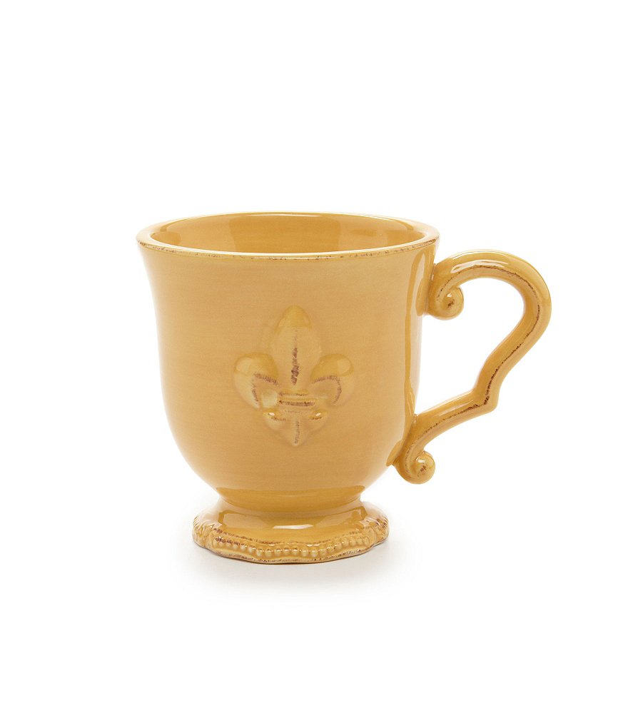 Artimino Fleur-de-Lis Earthenware Mug