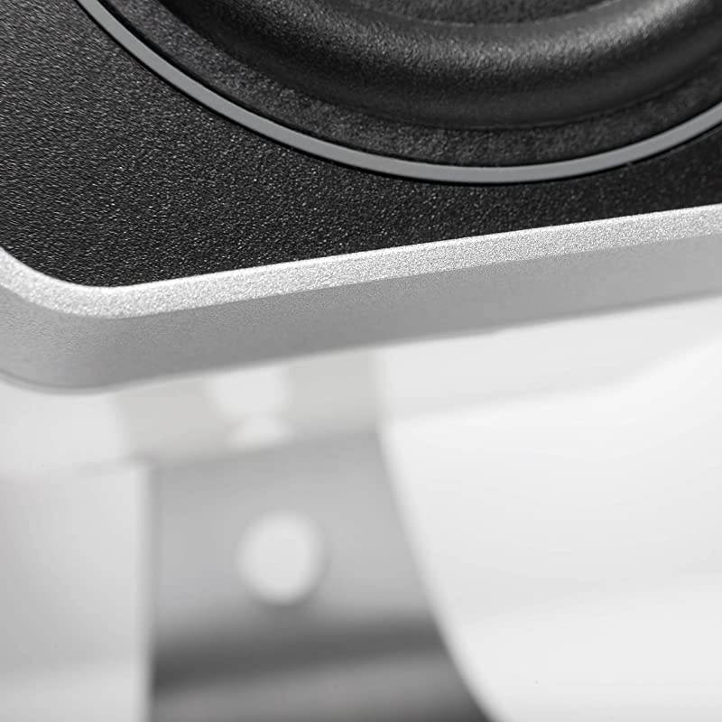 Minx Min 12 Bookshelf Satellite Speaker Each with 4th Generation BMR Technology White