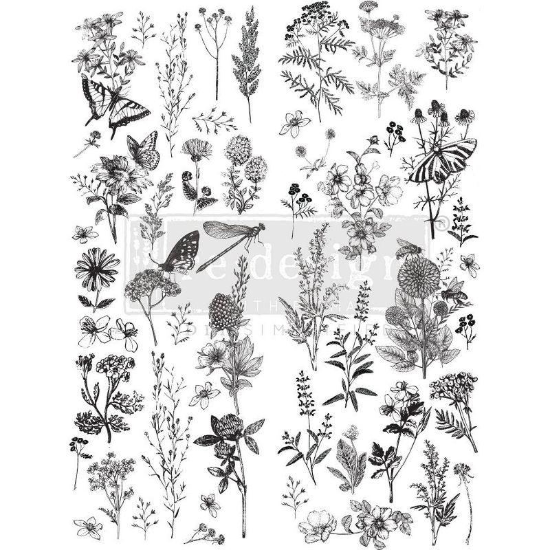 Prima Re-Design Decor Transfer-Spring Meadow Life 22"X30"