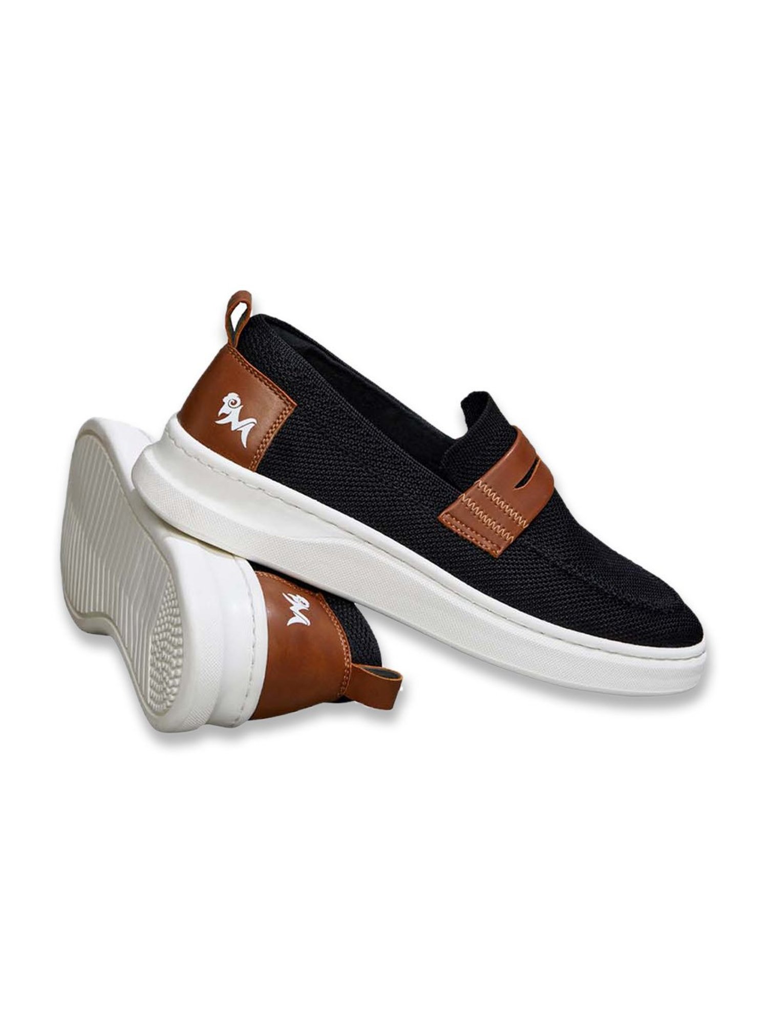 Neemans Men's Black Casual Loafers