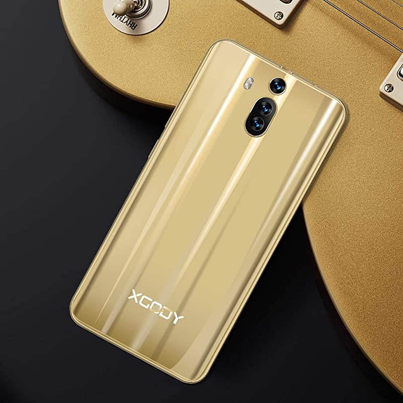 SIM Free Mobile Phone Mate RS Dual SIM 3G Unlocked Smartphones Android 81 Cellphone with 6 inch qHD Screen5MP Dual Cameras + 8GB ROMGold