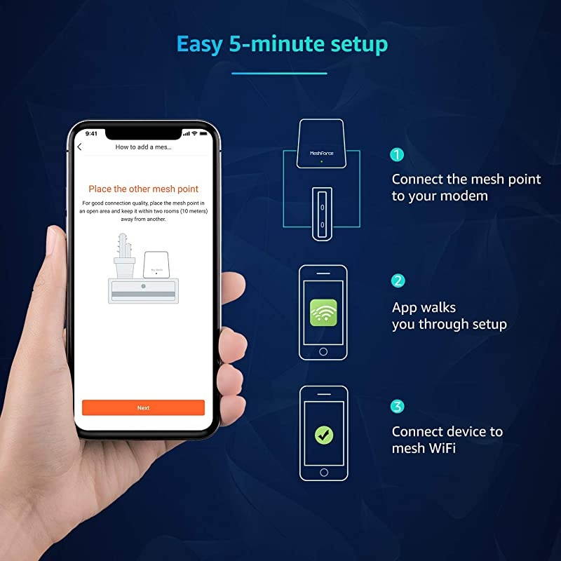 Velop Mesh Router Wall Mount Node Holder for Velop Whole Home Mesh WiFi System Router Holder Router Bracket Fits AC DualBandTriBand Velop Models