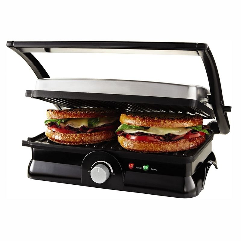 Brentwood Select Compact Non-Stick Panini Grill & Sandwich Maker