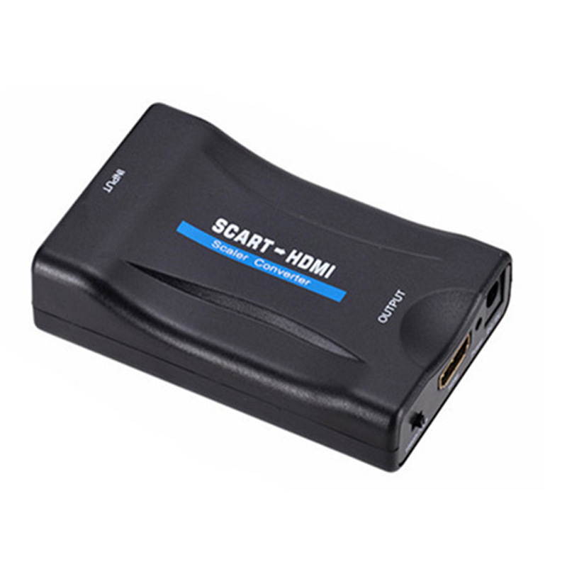 SCART to HDMI converter Video Converter with us plug adapter