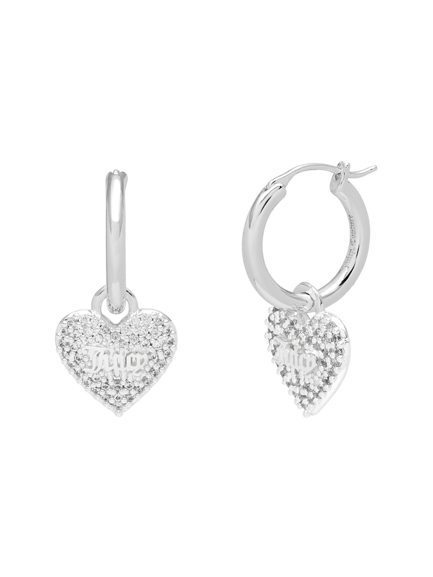 Juicy Couture Sylvie Silver Drop Earrings