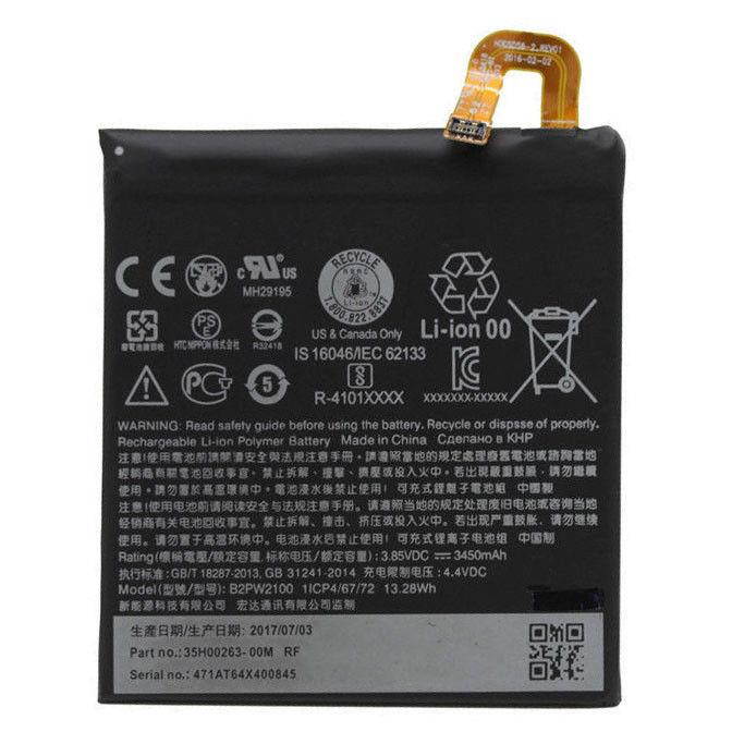 Genuine OEM B2PW2100 3450mAh 4.4V Battery 35H00263-00M For Google Pixel XL 5.5"