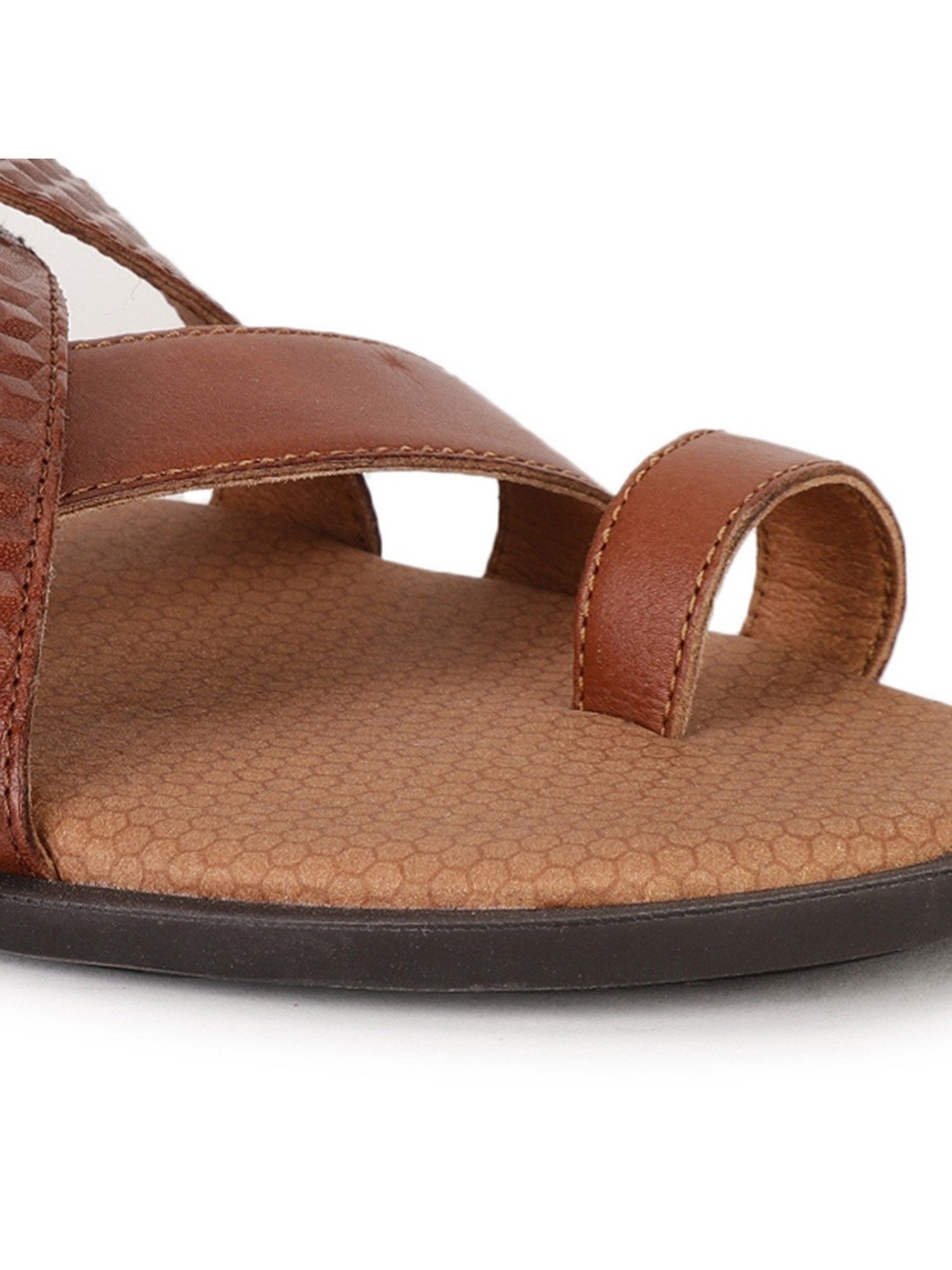 Hush Puppies by Bata Men's Brown Back Strap Sandals